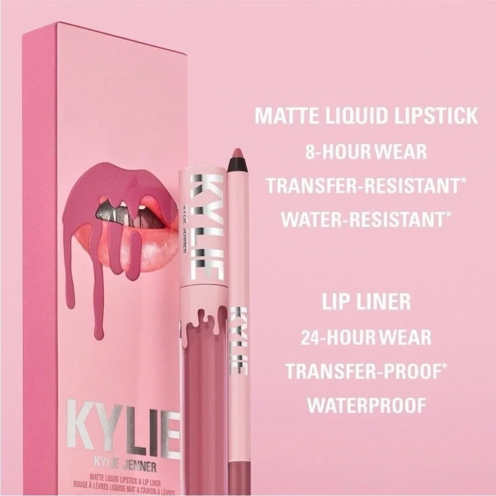 🆕💄KYLIE COSMETICS Matte Lip Kit 703 DOLCE K taupe nude